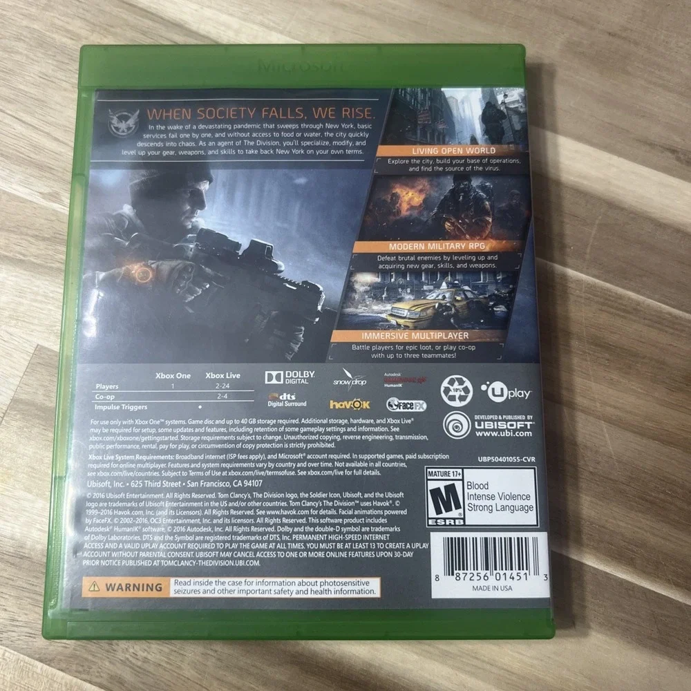 Xbox tom clancy